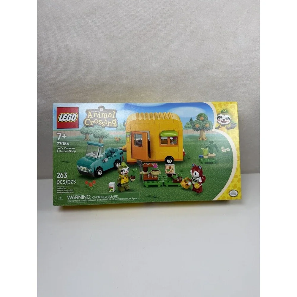 LEGO Animal Crossing Leif's Caravan & Garden Shop (77054) New Sealed NIB
